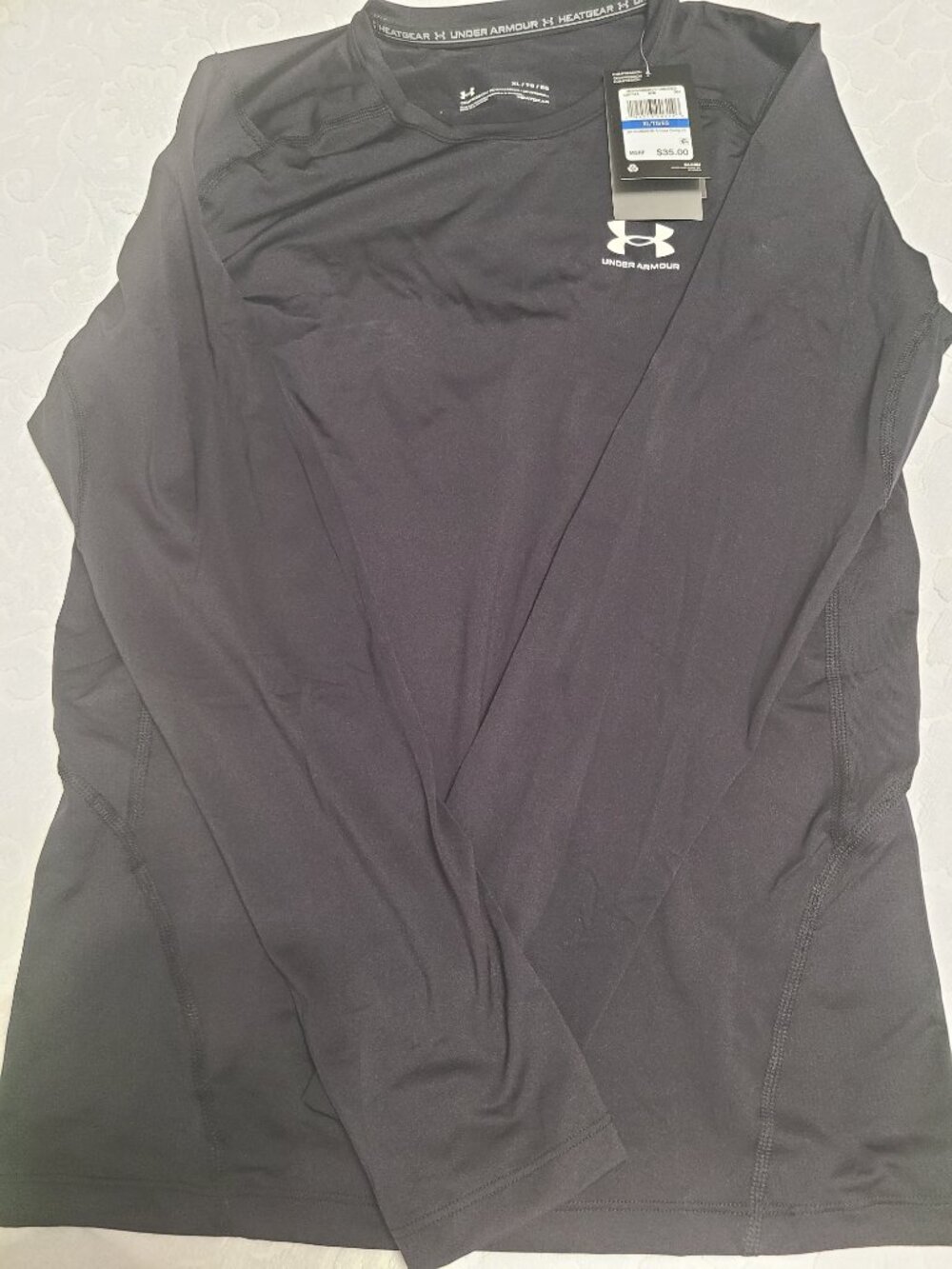 XL Under Armor Heatgear Long Sleeve Compression Shirt (NWT)